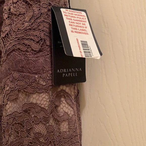 NWT. Beautiful lace cocktail dress. Size 16. - Picture 4 of 7